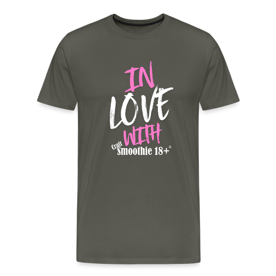 In Love - Männer Premium T-Shirt - Asphalt