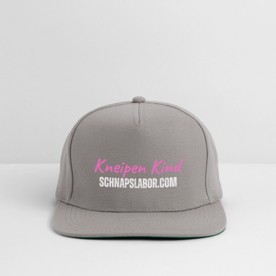 Kneipen Kind - Snapback Cap - Graphit/Graphit