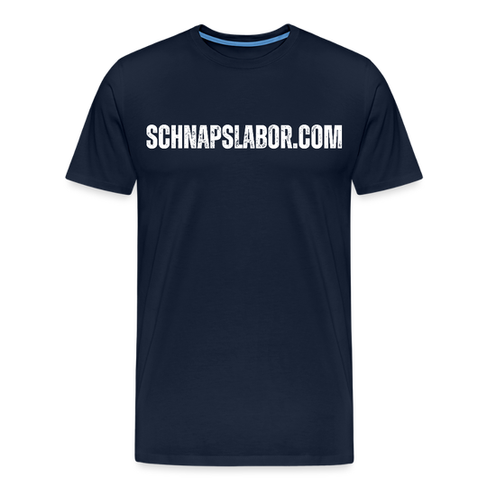 Schnapslabor - Männer Premium T-Shirt - Navy