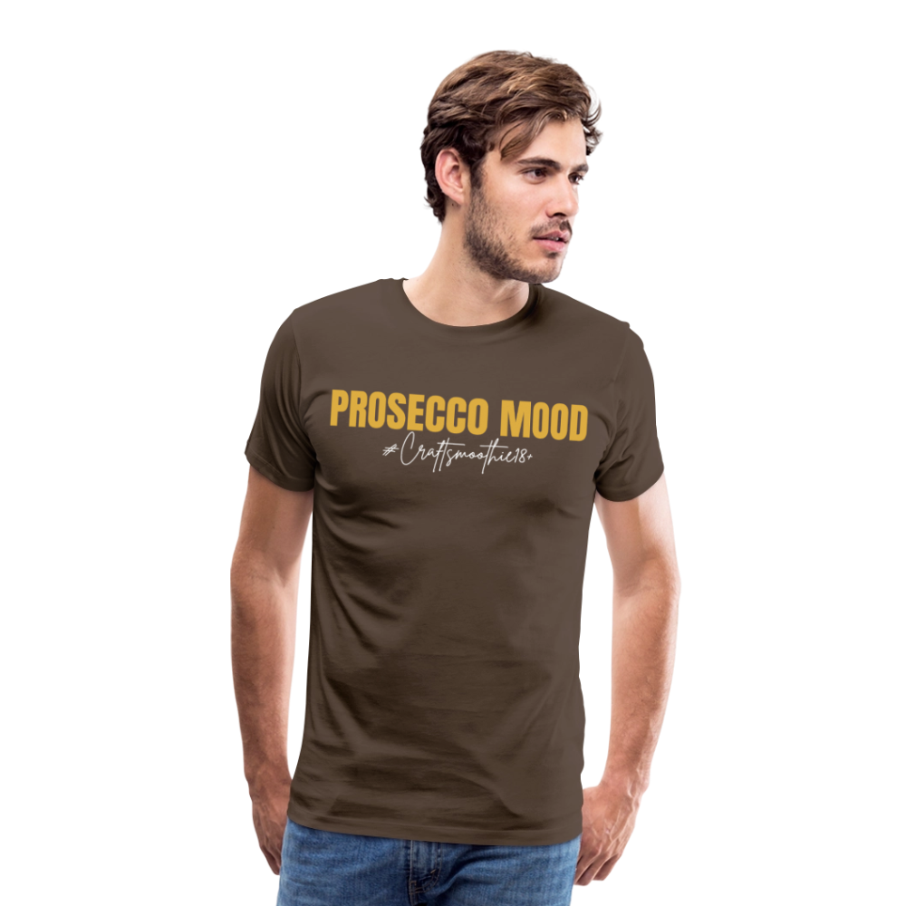 Prosecco Mood - Männer Premium T-Shirt - Edelbraun