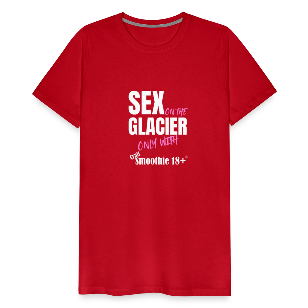 Sex on the Glacier - "Männer Premium T-Shirt" - Rot