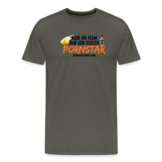 Männer Premium T-Shirt - Asphalt