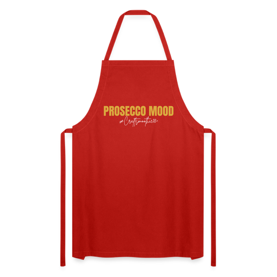 Prosecco Mood - Kochschürze - Rot