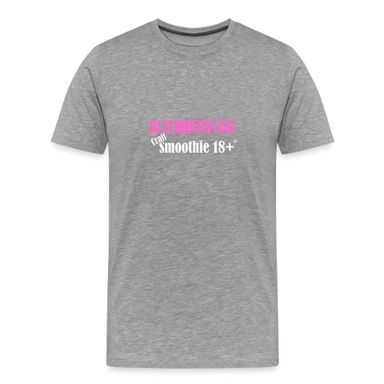 Alternativlos - Männer Premium T-Shirt - Grau meliert