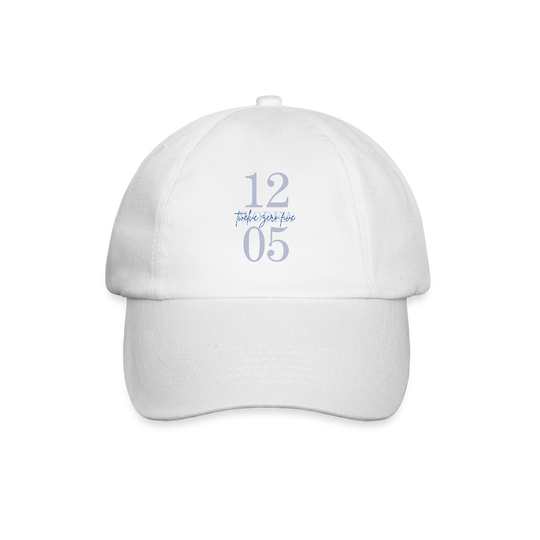 #Wodkaliebe 1205 - Baseballkappe - Weiß/Weiß