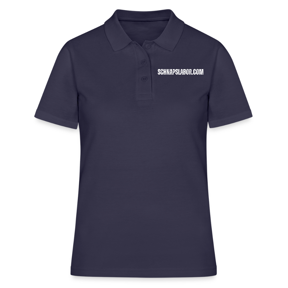 Schnapslabor - Frauen Poloshirt - Navy