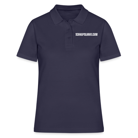 Schnapslabor - Frauen Poloshirt - Navy
