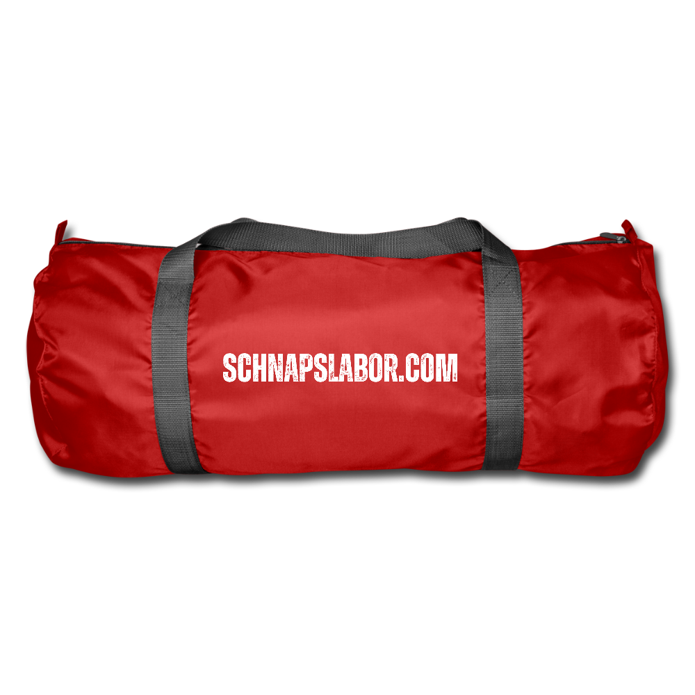 Schnapslabor - Sporttasche - Rot