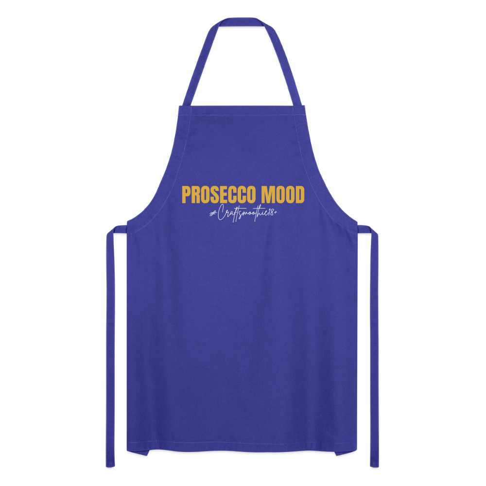 Prosecco Mood - Kochschürze - Royalblau