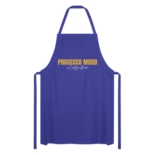 Prosecco Mood - Kochschürze - Royalblau