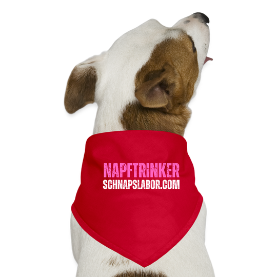 Napftrinker - Hunde Bandana - Rot