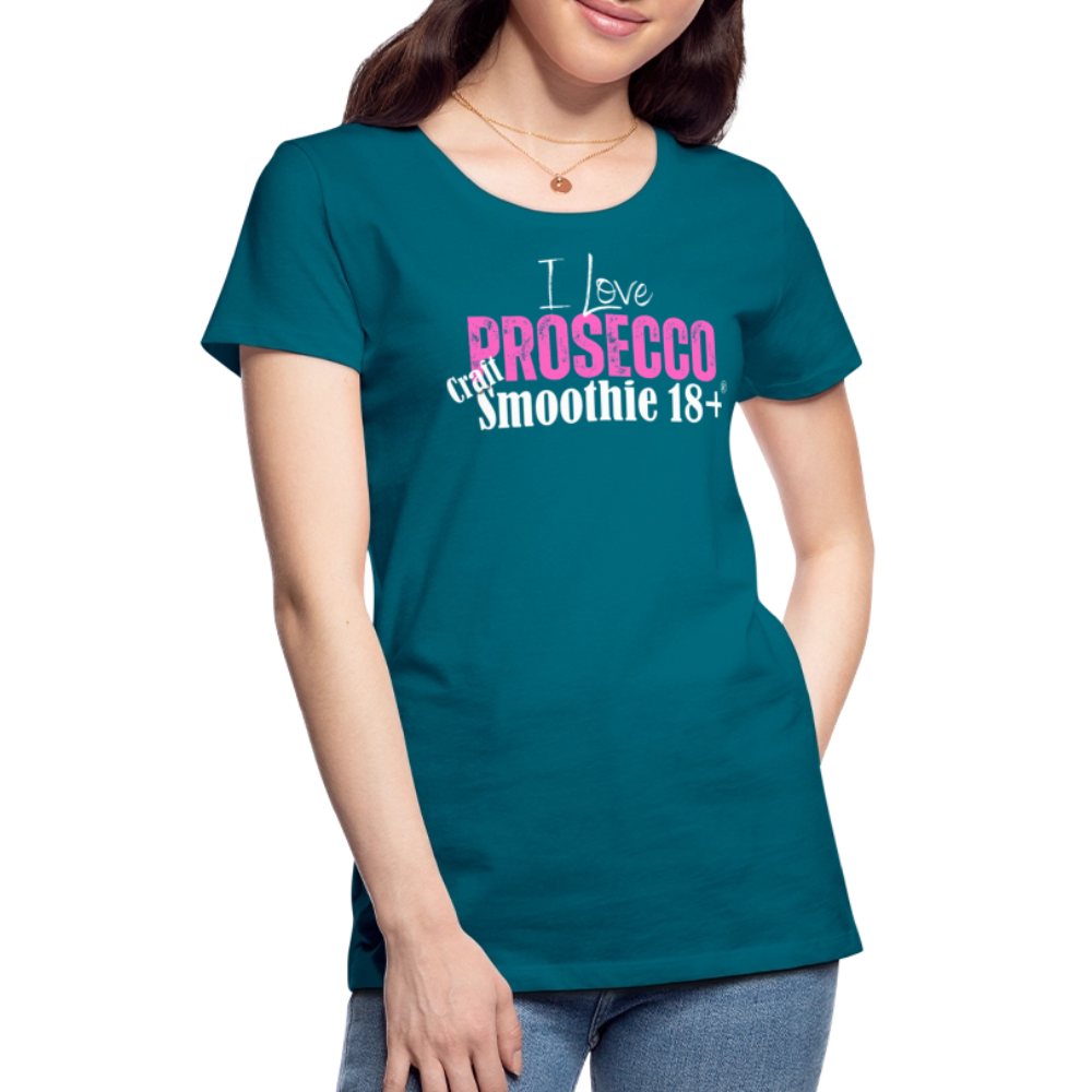 I love Prosecco - Frauen Premium T-Shirt - Divablau