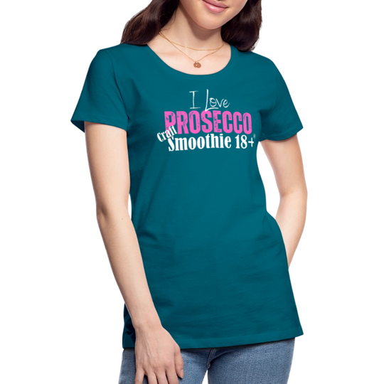 I love Prosecco - Frauen Premium T-Shirt - Divablau