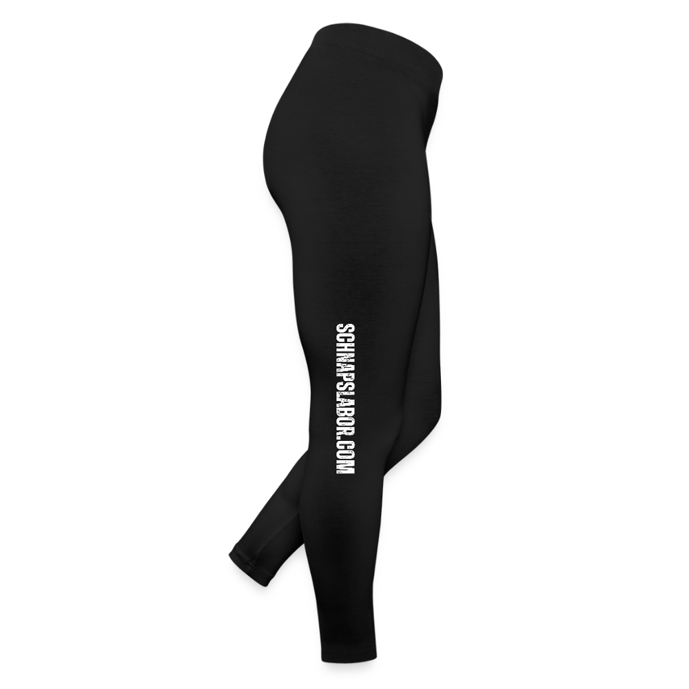 Schnapslabor - Frauen Jersey Leggings - Schwarz