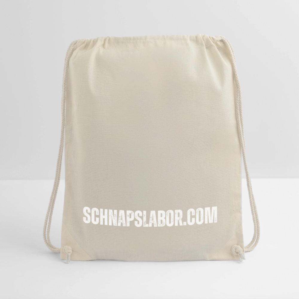 Schnapslabor - Turnbeutel - Natur