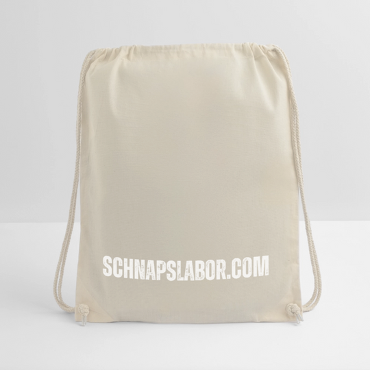 Schnapslabor - Turnbeutel - Natur