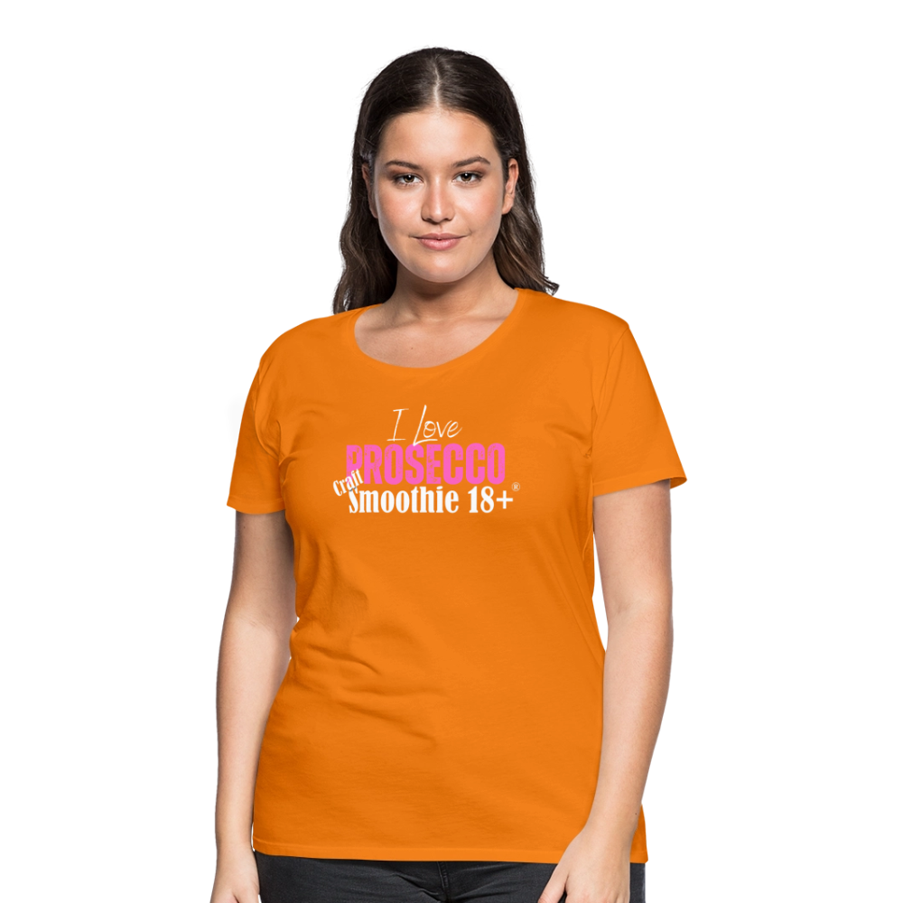 I love Prosecco - Frauen Premium T-Shirt - Orange