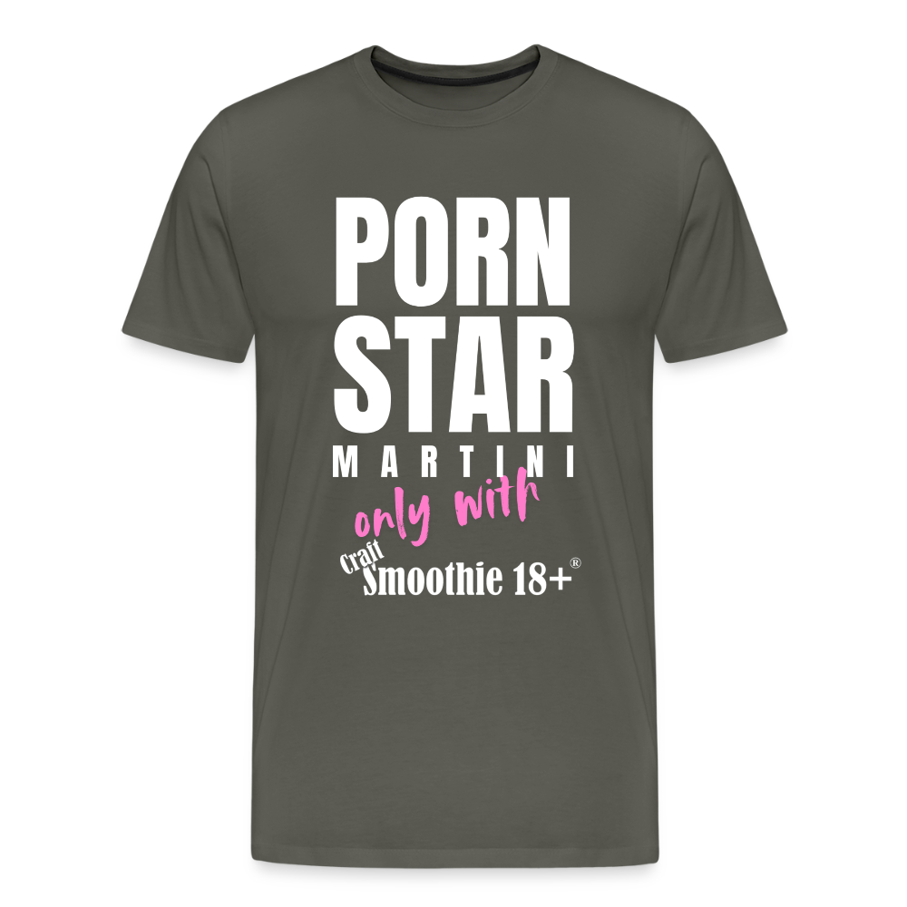 Pornstar - Männer Premium T-Shirt - Asphalt