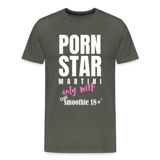 Pornstar - Männer Premium T-Shirt - Asphalt