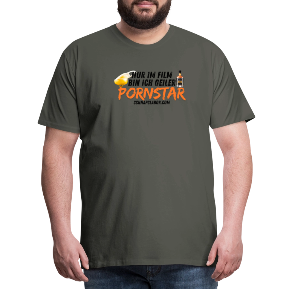 Männer Premium T-Shirt - Asphalt