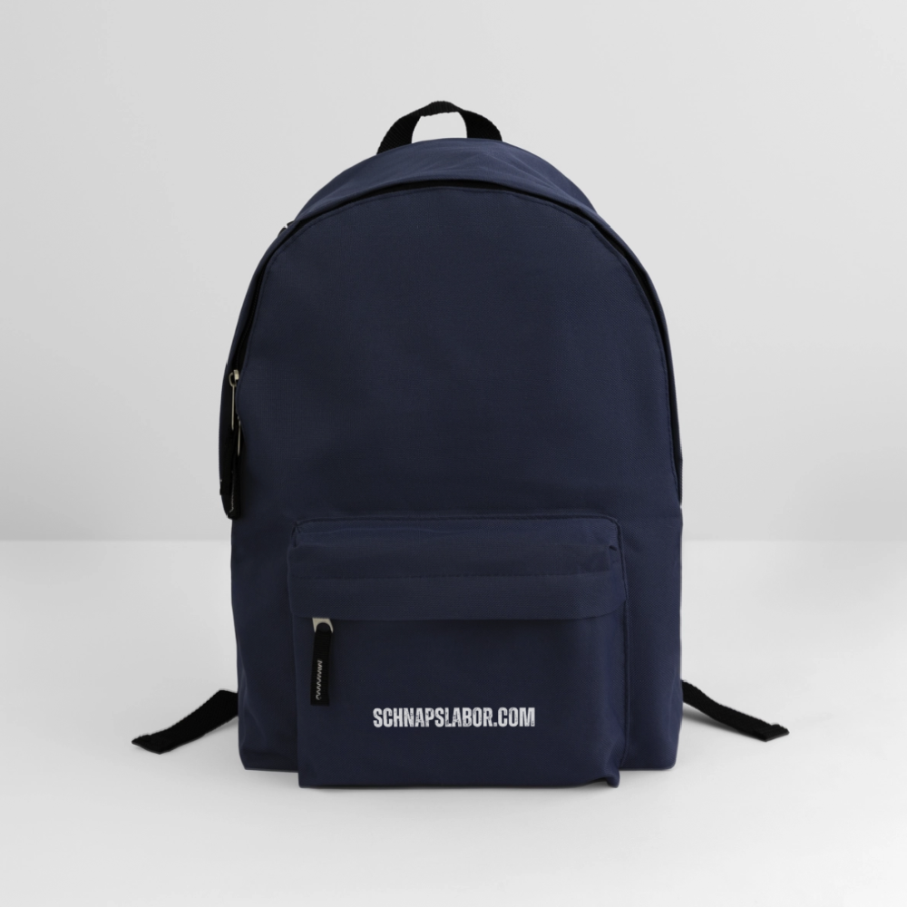 Schnapslabor - Recycelte Kulturtasche - Navy
