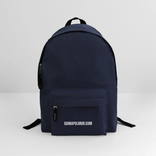 Schnapslabor - Recycelte Kulturtasche - Navy