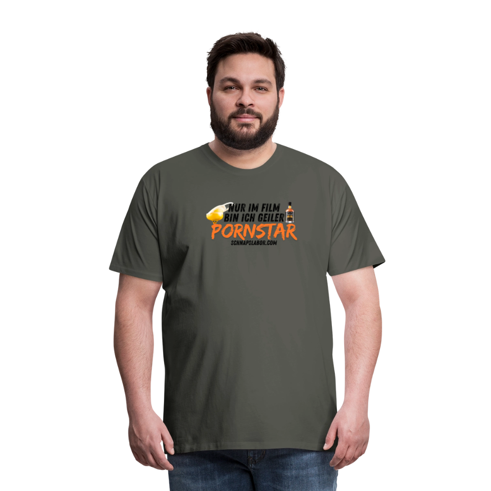 Männer Premium T-Shirt - Asphalt