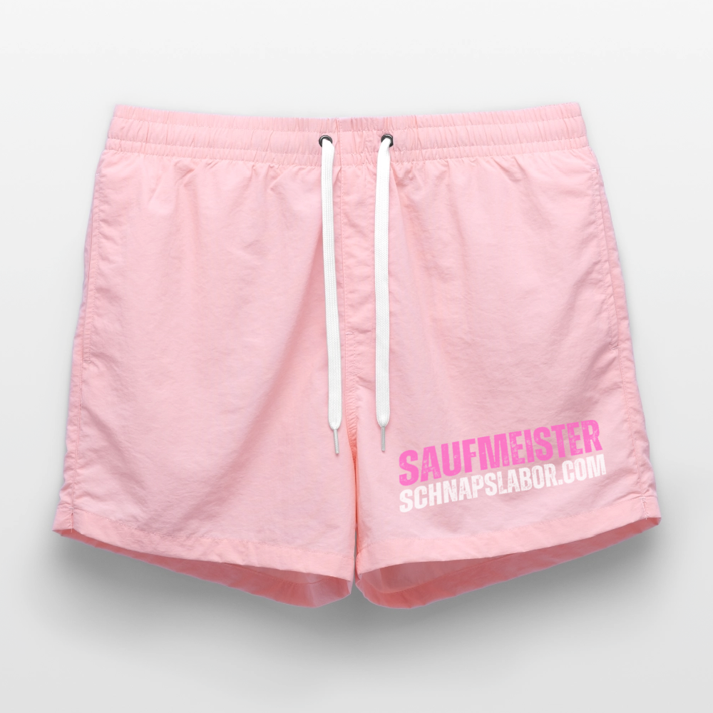 Saufmeister - Badeshorts - Pink