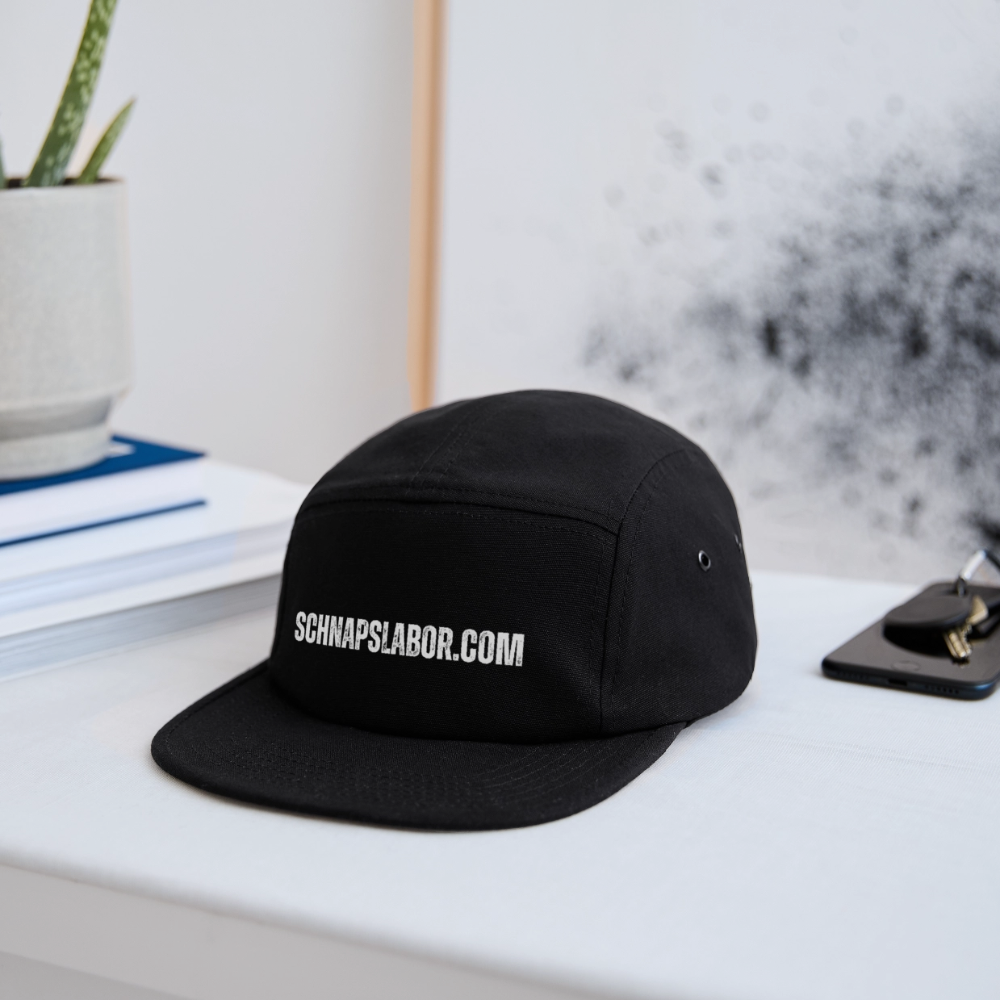 Schnapslabor - Canvas Camper Cap - Schwarz