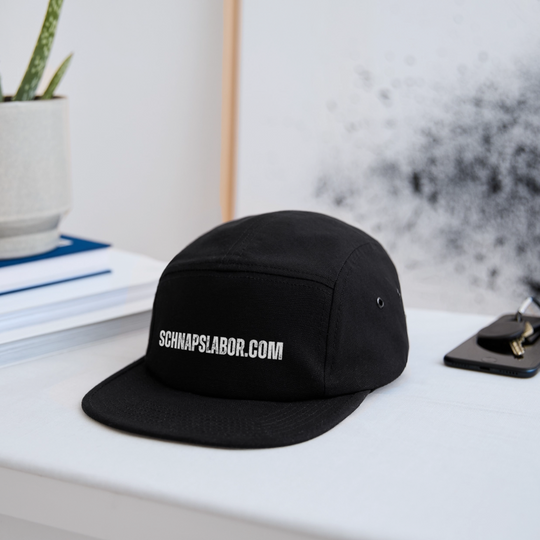 Schnapslabor - Canvas Camper Cap - Schwarz
