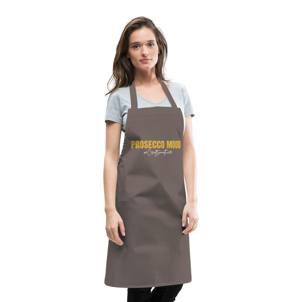 Prosecco Mood - Kochschürze - Grau
