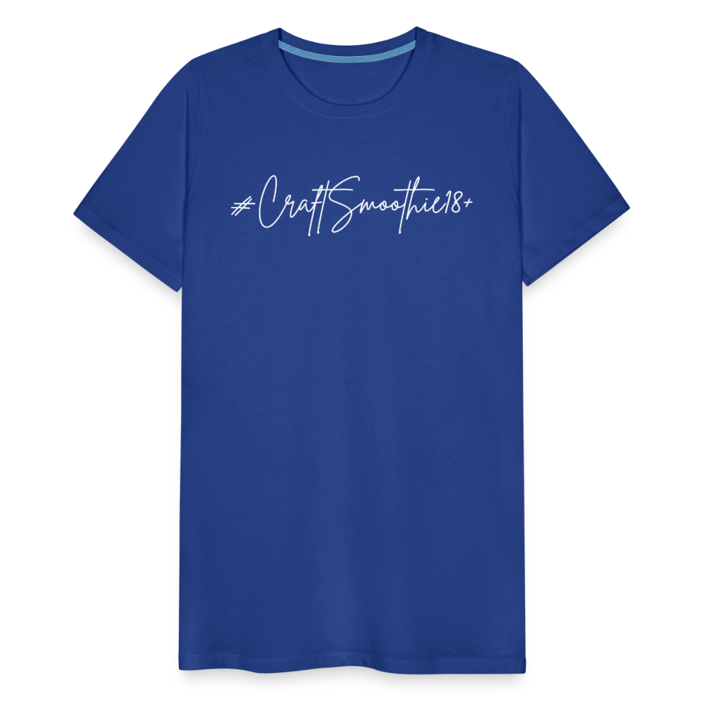 #CraftSmoothie18+ - Männer Premium T-Shirt - Königsblau