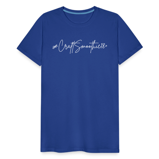 #CraftSmoothie18+ - Männer Premium T-Shirt - Königsblau