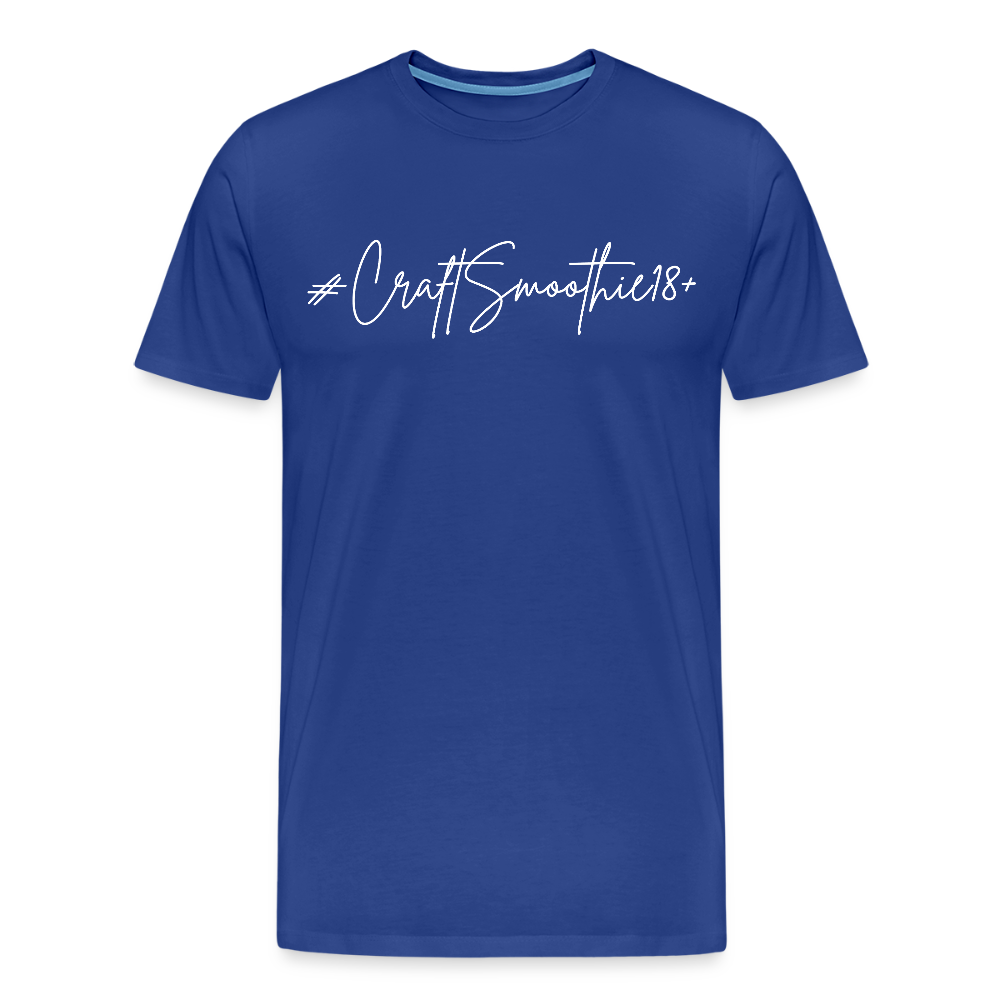 #CraftSmoothie18+ - Männer Premium T-Shirt - Königsblau
