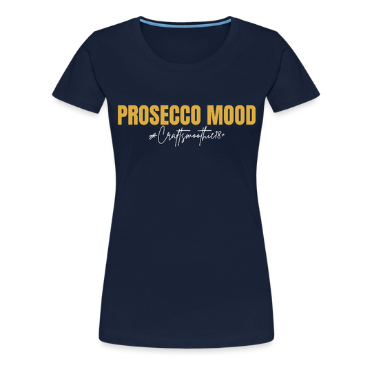 Prosecco Mood - Frauen Premium T-Shirt - Navy