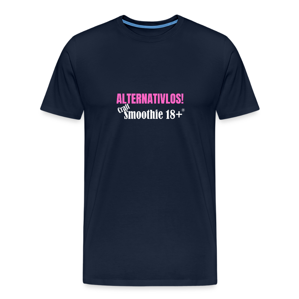 Alternativlos - Männer Premium T-Shirt - Navy