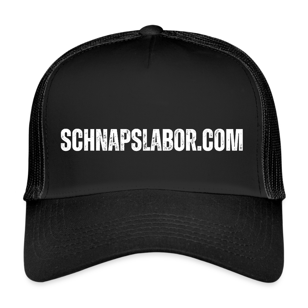 Schnapslabor - Trucker Cap - Schwarz/Schwarz
