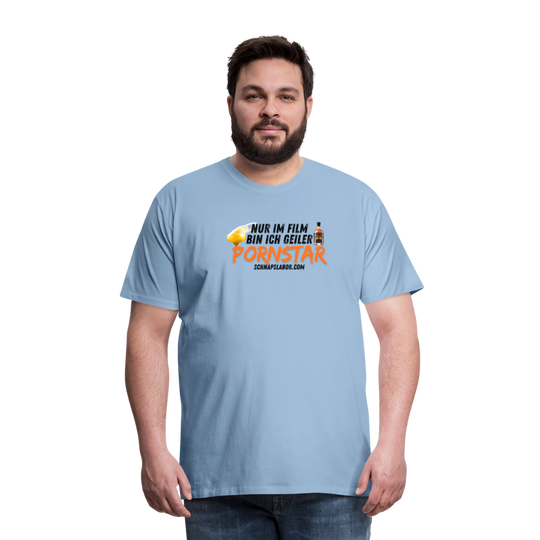 Männer Premium T-Shirt - Sky