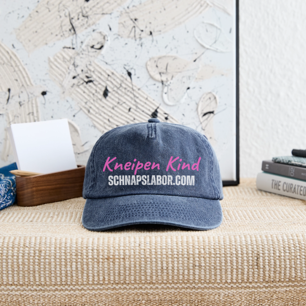 Kneipen Kind - Relaxed Vintage Cap - Vintage Denim