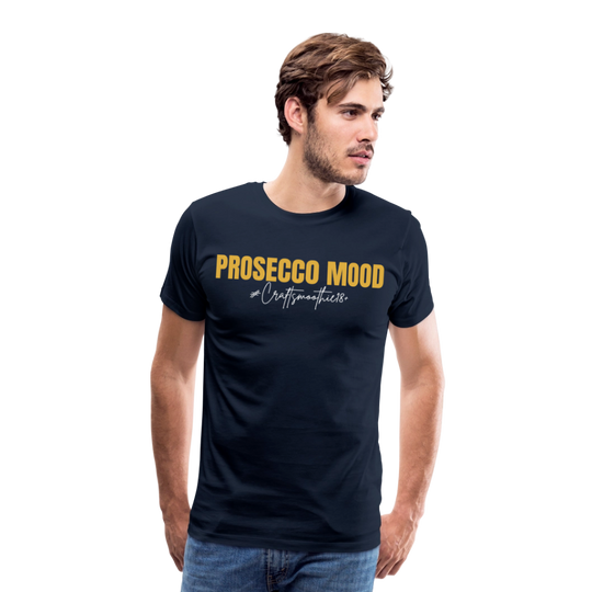 Prosecco Mood - Männer Premium T-Shirt - Navy