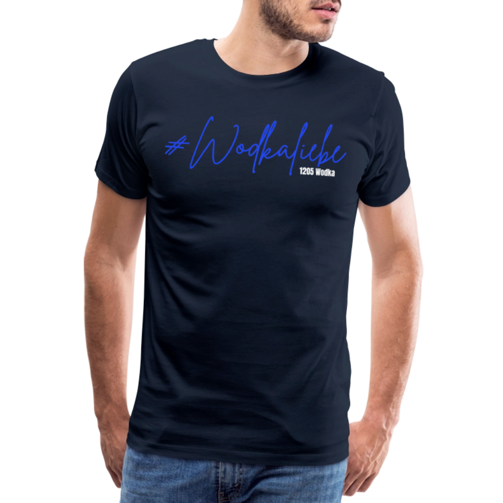 #Wodkaliebe 1205 - Männer Premium T-Shirt - Navy