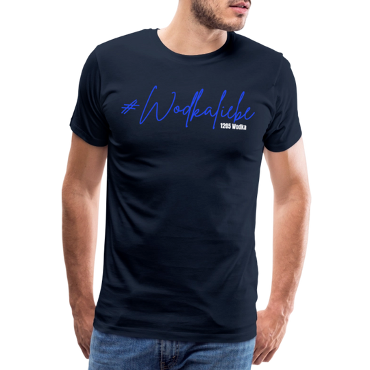 #Wodkaliebe 1205 - Männer Premium T-Shirt - Navy