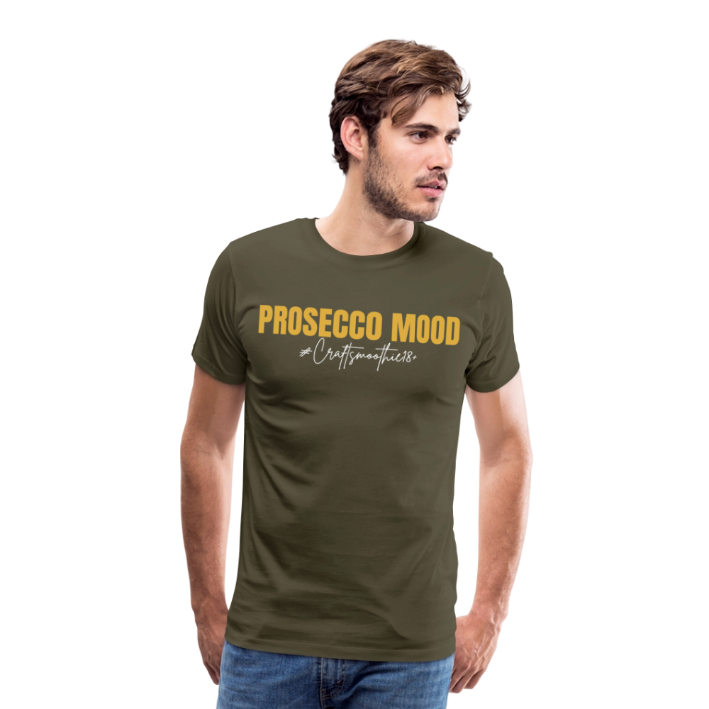 Prosecco Mood - Männer Premium T-Shirt - Khaki
