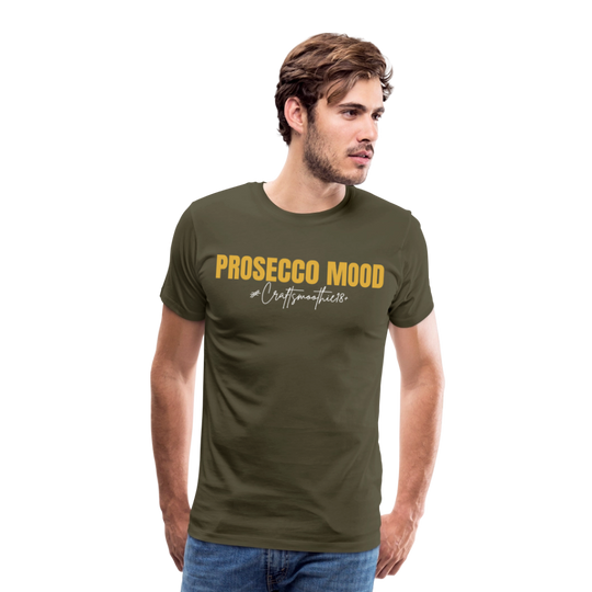 Prosecco Mood - Männer Premium T-Shirt - Khaki