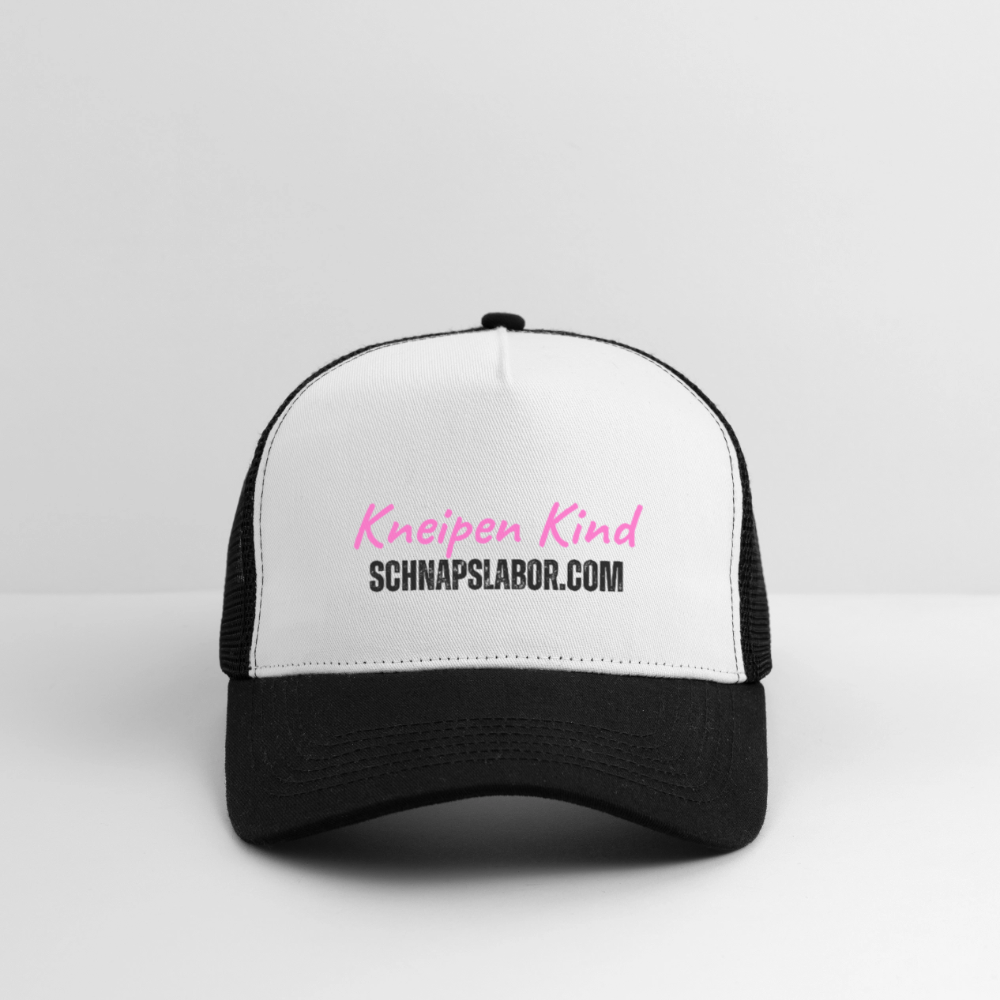 Kneipen Kind - Trucker Cap - Weiß/Schwarz