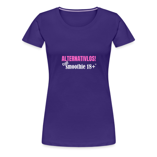 Alternativlos - Frauen Premium T-Shirt - Lila