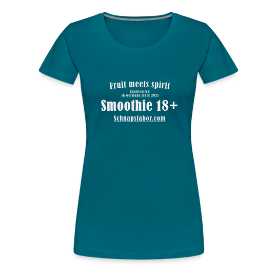 Fruit meets Spirit - "Frauen Premium T-Shirt" - Divablau