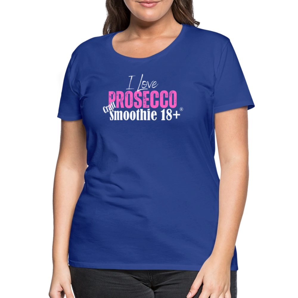 I love Prosecco - Frauen Premium T-Shirt - Königsblau