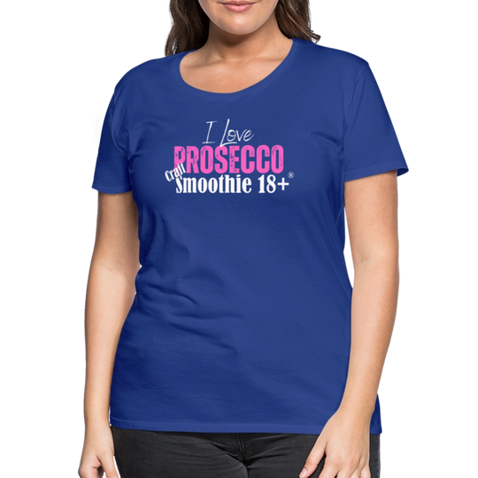 I love Prosecco - Frauen Premium T-Shirt - Königsblau
