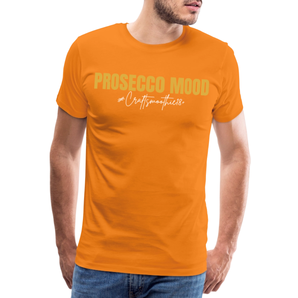 Prosecco Mood - Männer Premium T-Shirt - Orange
